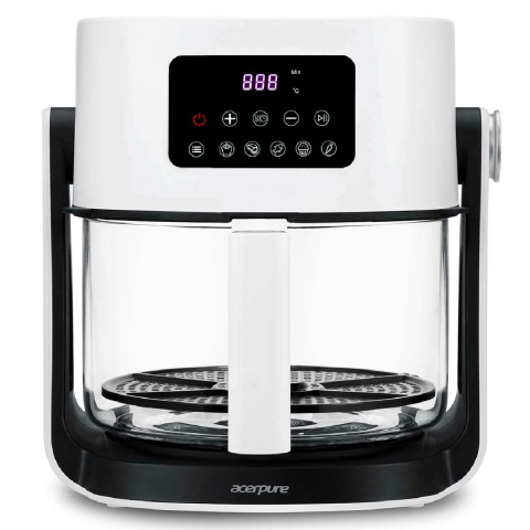 Acer KF754-7AB Acerpure Chef 二合一翻轉空氣炸鍋 (岩鹽白)